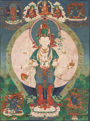 Eleven headed 1000 armed Avalokiteshvara.jpg