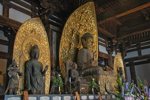 Eastern Golden Hall Kofukuji inside.JPG