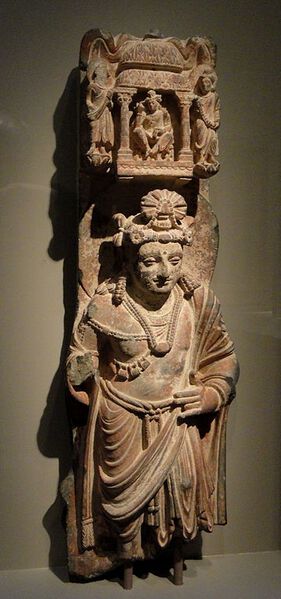 Datei:Maitreya Gandhara 2nd-3rd century.jpg