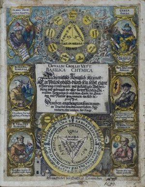 Oswald Croll 1629 Basilica Chymica Title Page.jpg